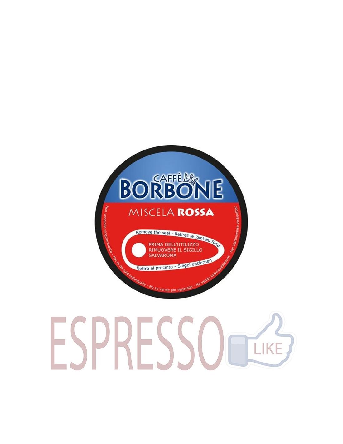 Capsule Caffè Borbone 100% Compatibili Nescafè* Dolce Gusto Miscela Rossa  Red