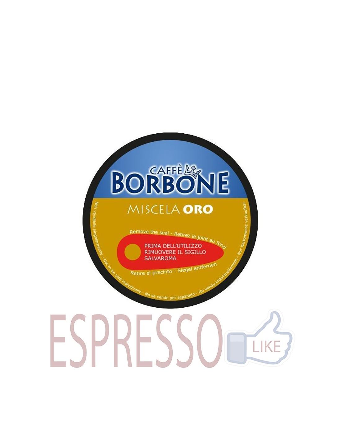 Capsule Caffè Borbone 100% Compatibili Nescafè* Dolce Gusto Miscela Oro